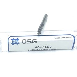 End mill de 1/8" 4 Filos Carburo OSG 404-1250