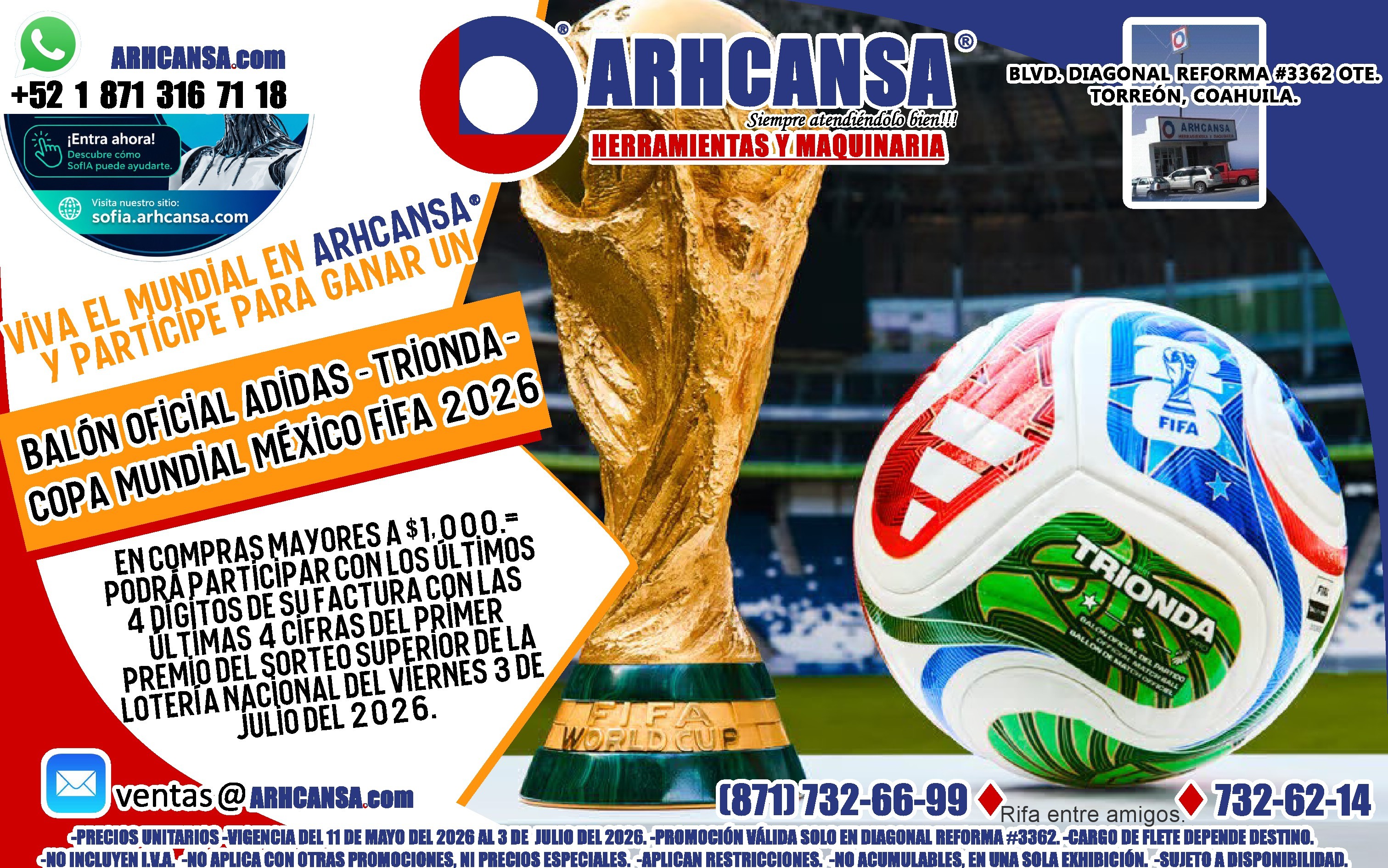 Gane un balón oficial Trionda